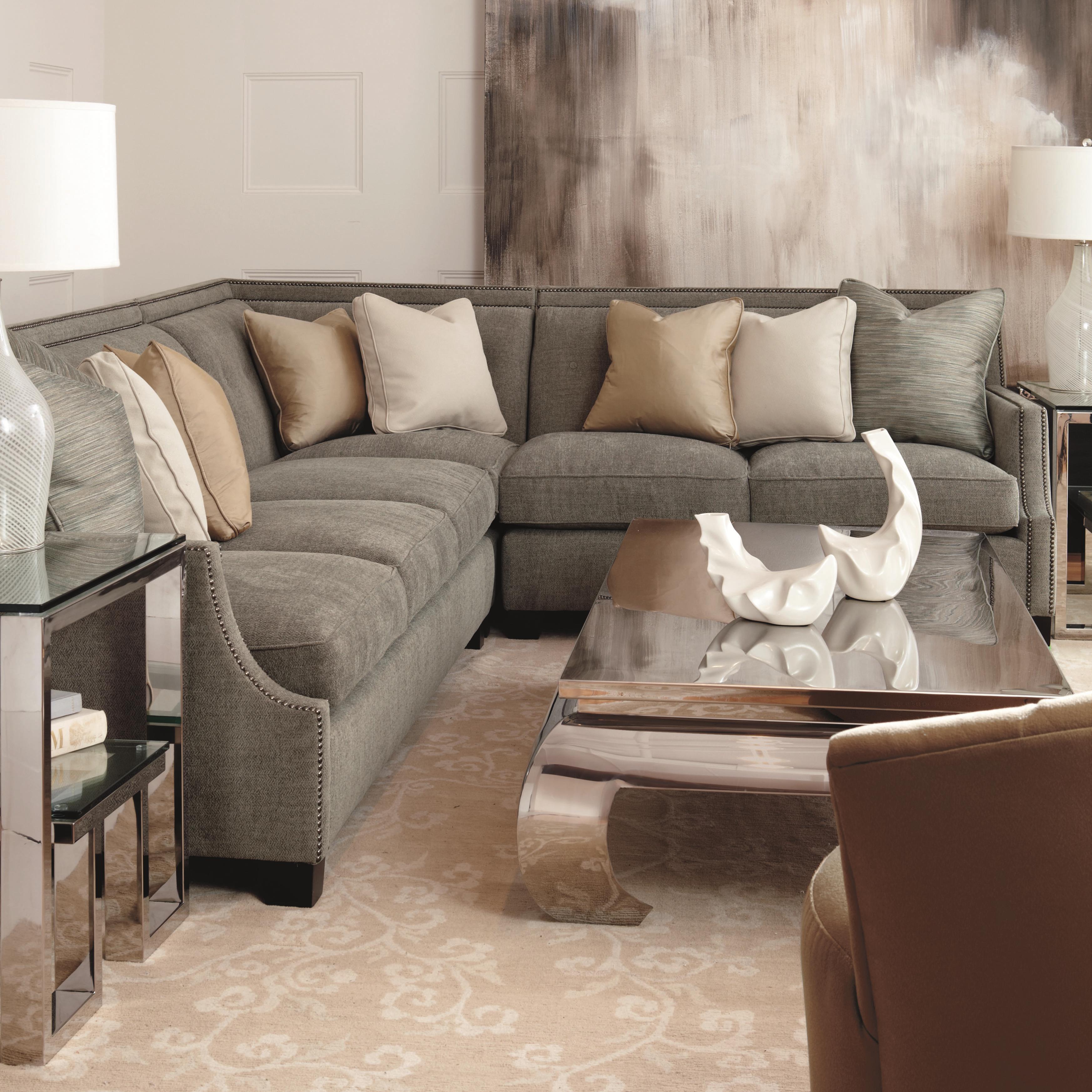 Bernhardt Interiors Franco Sectional Sofa Belfort Furniture